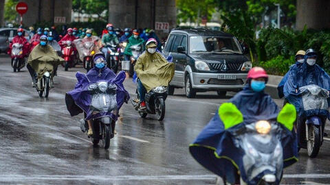 Mưa rét nhiều nơi trên cả nước vào đúng dịp Tết Dương lịch 2026