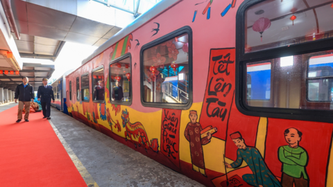 Đường sắt chạy thêm 22 chuyến tàu đợt Tết Nguyên đán