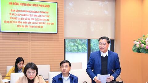 Hà Nội: Tăng cường tập huấn công tác bầu cử cho các xã, phường