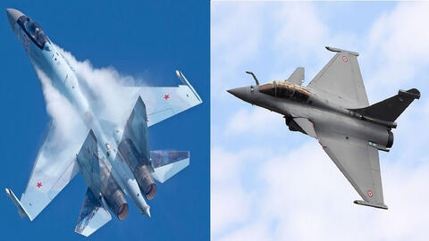 Pháp đau đầu khi Su-35 tỏ ra vượt trội Rafale