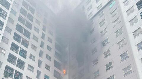 Hà Nội: Kịp thời xử lý vụ cháy chung cư tại phường Đông Ngạc