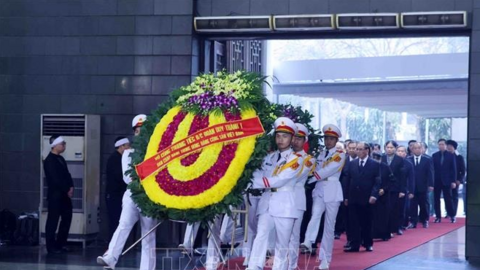 Tổ chức trọng thể Lễ tang nguyên Phó Chủ tịch Hội đồng Bộ trưởng Đoàn Duy Thành