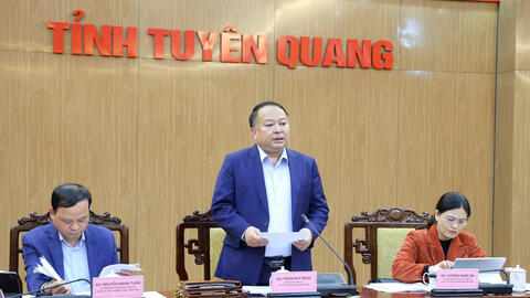 Tuyên Quang chủ động 'bắt tay ngay vào việc' sau Tết Nguyên đán