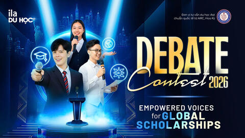 ILA Debate Contest 2026 mở lối học bổng THPT Mỹ cho học sinh Việt