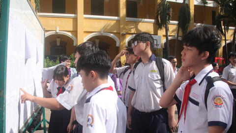 Trường học ủng hộ phương án thi lớp 10 TPHCM vào đầu tháng 6