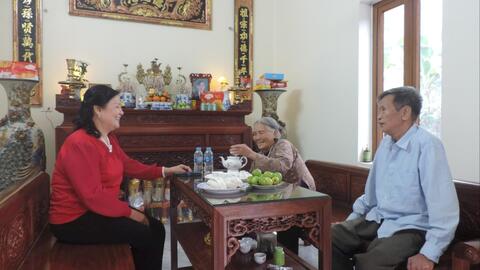 Niềm vui, hạnh phúc từ những ngôi nhà "đại đoàn kết” ở Thuận An