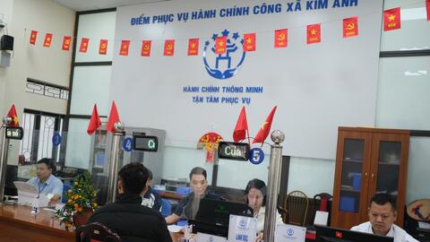 Xã Kim Anh: Đẩy mạnh xây dựng chính quyền, cải cách hành chính