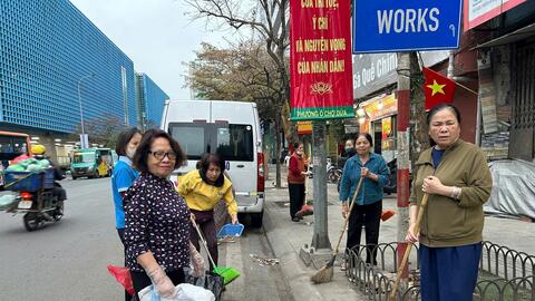 Lan tỏa giá trị gia đình, hưởng ứng thành công cuộc bầu cử tại phường Ô Chợ Dừa