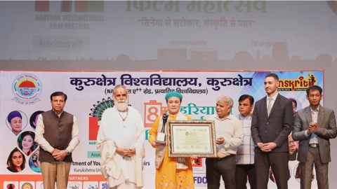 Phim “Vườn tình yêu” về Quan họ Việt Nam giành giải Xuất sắc tại LHP Quốc tế Haryana lần thứ 8