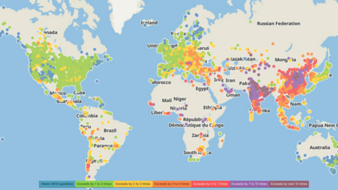 Chỉ 13 quốc gia đạt chuẩn không khí WHO, ô nhiễm vẫn bao phủ phần lớn thế giới