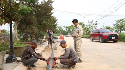 Gỡ điểm nghẽn nước sạch ở xã Phúc Sơn