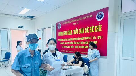 Phường Văn Miếu - Quốc Tử Giám triển khai chuỗi hoạt động chăm sóc sức khỏe toàn dân