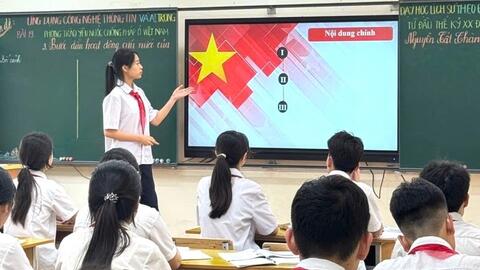 “Đánh thức” giờ học Lịch sử và Địa lý bằng công nghệ, AI