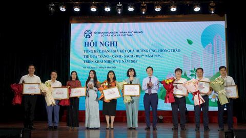 Lan tỏa phong trào “Sáng - Xanh - Sạch - Đẹp”, góp phần xây dựng Thủ đô văn minh, hiện đại