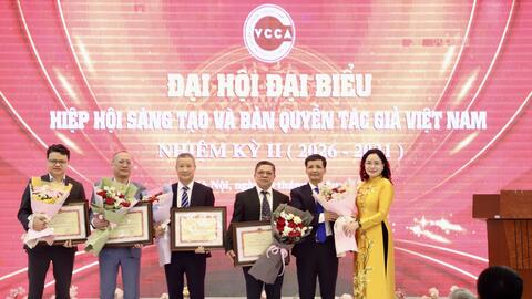 Hiệp hội Sáng tạo và Bản quyền tác giả Việt Nam tổ chức Đại hội nhiệm kỳ 2026 - 2031