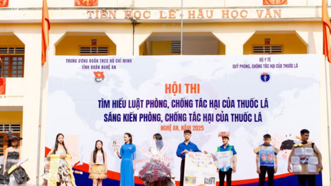 Xây dựng trường học không khói thuốc: Bền từ gốc