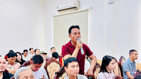 Xã Nam Phù bảo đảm minh bạch trong công tác thu hồi đất Dự án Khu đô thị thể thao Quốc tế Hà Nội