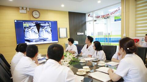 Bệnh viện Phụ Sản Hà Nội phối hợp liên viện, cứu thai nhi rối loạn nhịp tim nguy kịch