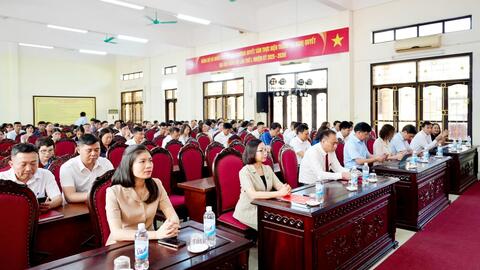 Xã Đan Phượng: Đẩy mạnh phát triển kinh tế - xã hội, giải ngân vốn đầu tư công