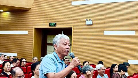 Cử tri phường Ô Chợ Dừa kiến nghị nhiều vấn đề “nóng” về trật tự đô thị