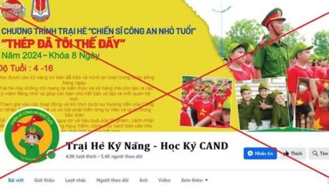 Cảnh giác với thông tin trại hè, câu lạc bộ kỹ năng sống đang quảng cáo rầm rộ trên mạng