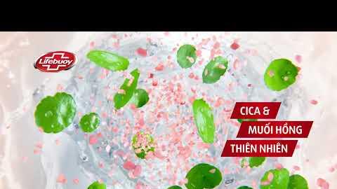 Sữa tắm Lifebuoy Cica & Muối Hồng MỚI - Ngừa thâm, da trông đều màu hơn sau 7 ngày