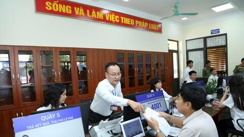 Hà Nội xếp thứ 8 cả nước về Chỉ số hài lòng của người dân đối với sự phục vụ hành chính
