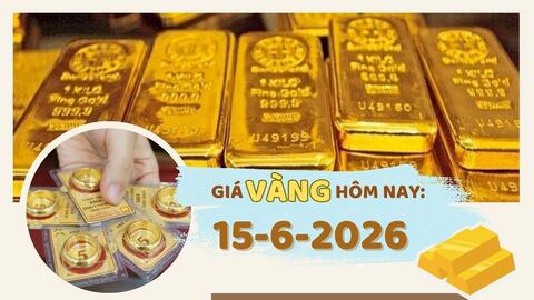 Giá vàng hôm nay 15-6: Tăng 4 triệu đồng/lượng