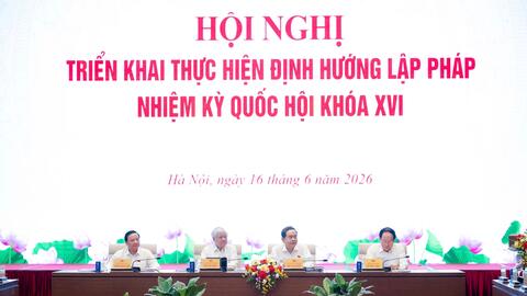Triển khai ngay các nhiệm vụ lập pháp nhiệm kỳ Quốc hội khóa XVI