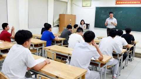 Ngày 24-6 là hạn cuối nhận đơn phúc khảo bài thi vào lớp 10 tại Hà Nội