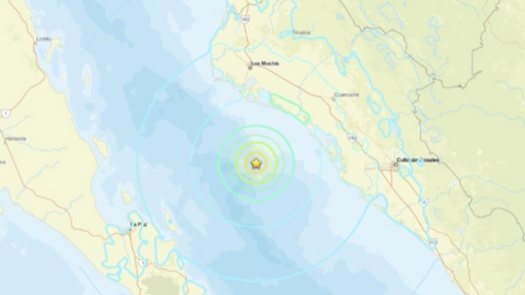 Động đất mạnh 6,0 độ Richter xảy ra ngoài khơi bờ biển Mexico