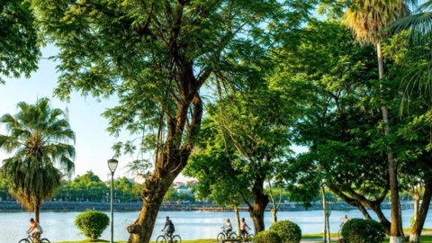 Nhịp sống cộng đồng 'nhẹ nhàng nhưng gần gũi' ở hai bờ sông Hương