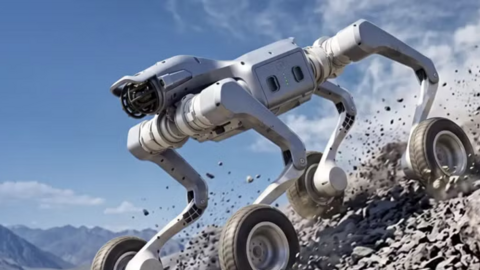 Trung Quốc thử nghiệm robot chiến trường với thiết kế chưa từng có