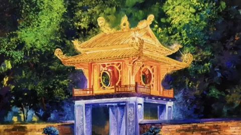 Triển lãm 'Ngàn năm di sản' tái hiện vẻ đẹp của Văn Miếu
