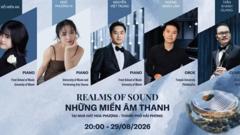 Hòa nhạc ‘Những miền âm thanh’ diễn ra tại TP Hải Phòng