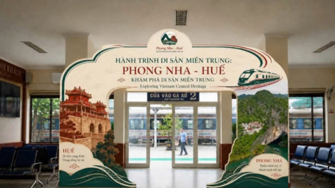 Chính thức mở bán vé tàu di sản Huế - Phong Nha