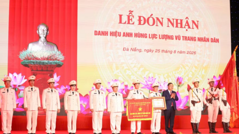 Công an Đà Nẵng đón nhận danh hiệu Anh hùng Lực lượng vũ trang nhân dân
