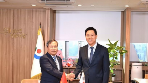 Hà Nội và Seoul thúc đẩy tăng cường hợp tác song phương chiến lược