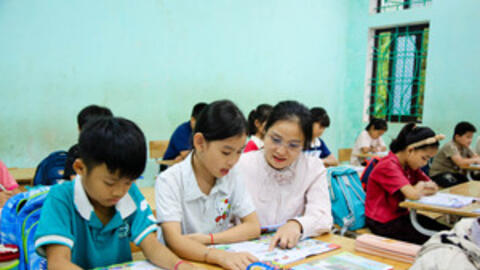 Đưa tiếng Anh đến gần học sinh miền núi Mường Vang