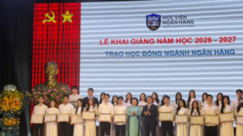Học viện Ngân hàng khai giảng năm học mới