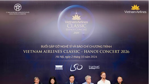 Vietnam Airlines Classic - Hanoi Concert 2026 trở lại với Dàn nhạc Giao hưởng London và những nghệ sĩ hàng đầu thế giới