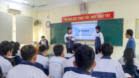 Để tiếng Anh thành ngôn ngữ thứ hai từ những lớp học thật