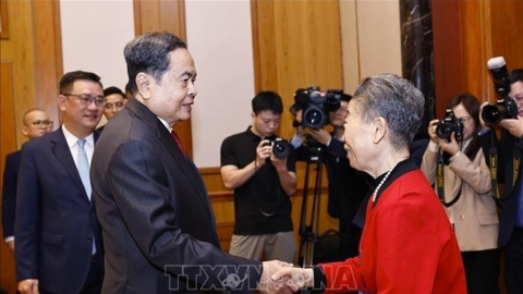 Chủ tịch Quốc hội Trần Thanh Mẫn: Phát huy vai trò đối ngoại nhân dân, vun đắp tình hữu nghị Việt – Trung