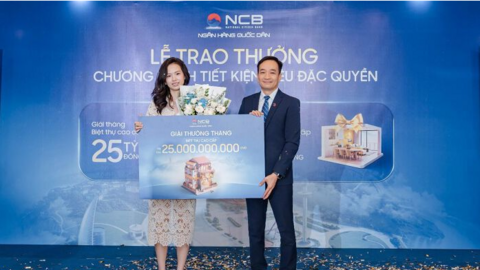 Trúng nhà sang, nhận vàng và iPhone 18 Duo khi gửi Tiết kiệm Siêu đặc quyền tại ngân hàng NCB