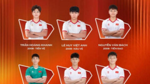 U19 Việt Nam triệu tập loạt cầu thủ trẻ dự Panda Cup 2026