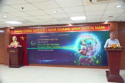 Phát động cuộc thi viết về bảo vệ môi trường ngành Công Thương năm 2025