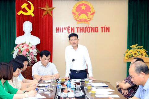 HĐND TP Hà Nội khảo sát công tác an toàn thực phẩm tại huyện Thường Tín