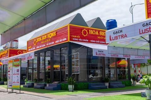 Hoa Sen Home tái hiện showroom trưng bày độc đáo ngay Công viên bờ Đông cầu Rồng Đà Nẵng