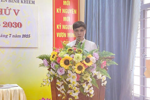 Đại hội Đảng bộ Trường Nguyễn Bỉnh Khiêm nhiệm kỳ 2025 - 2030