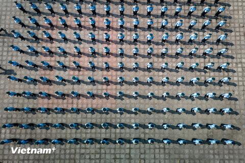Phòng không - không quân luyện tập cường độ cao cho nhiệm vụ diễu binh, diễu hành